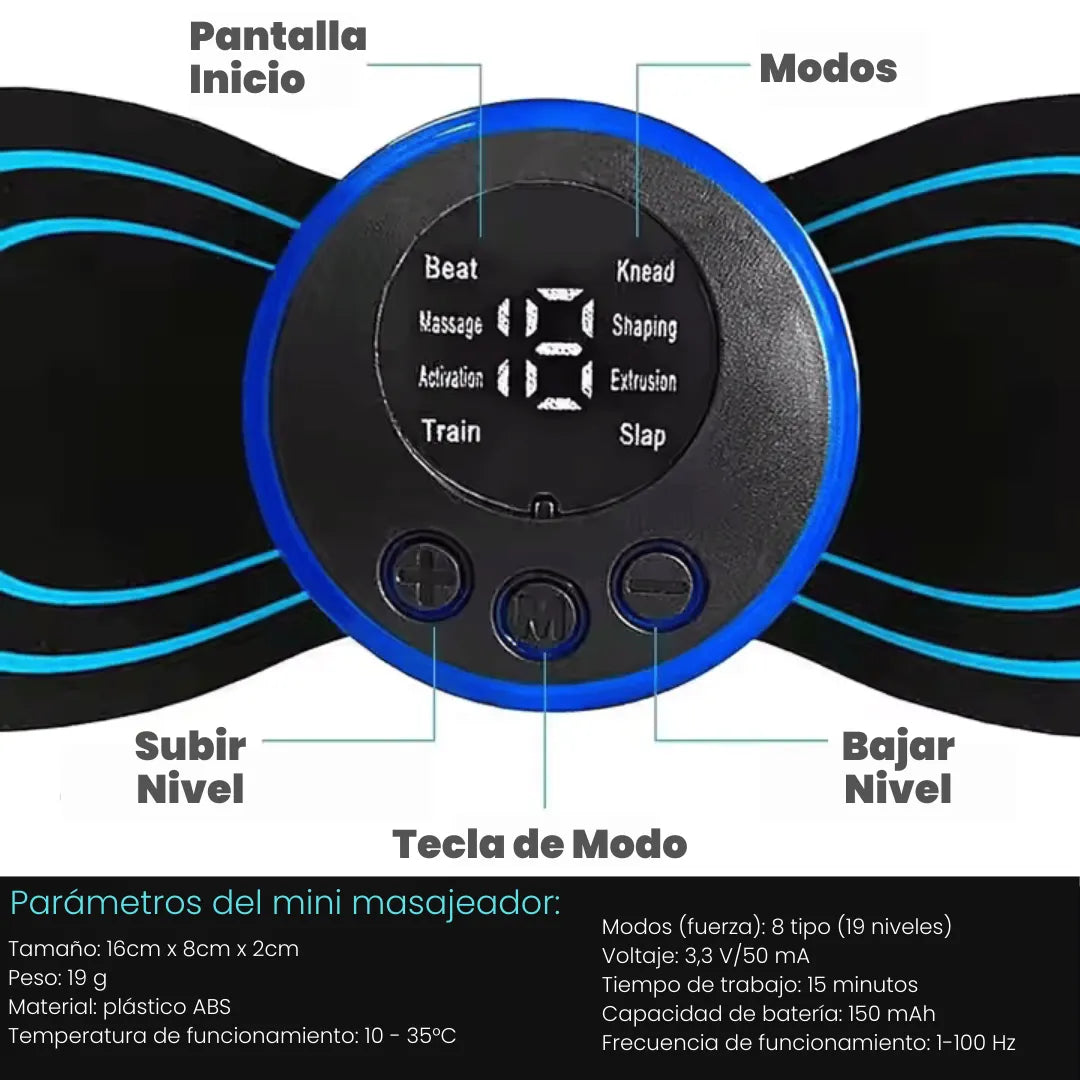 Mini Masajeador Portátil