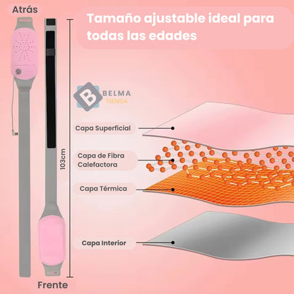 Cincho Térmico para Dolores Menstruales Intensos Heat & Relief